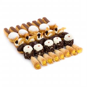 assortment of mini pastries